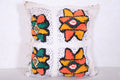 Moroccan handmade kilim pillow 17.3 INCHES X 18.8 INCHES