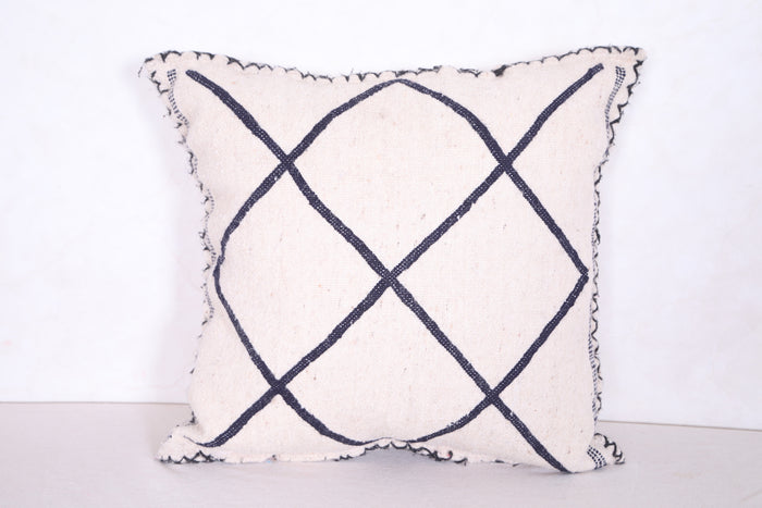 Moroccan handmade kilim pillow 19.6 INCHES X 20 INCHES