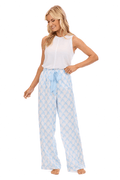 Mud Pie - Pajama Pants - Blue Bow - Findlay Rowe Designs