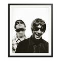Oasis at the Columbia Hotel Framed Print Black XXL