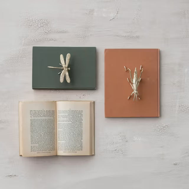 Grasshopper - Pewter - Gold Finish - Findlay Rowe Designs