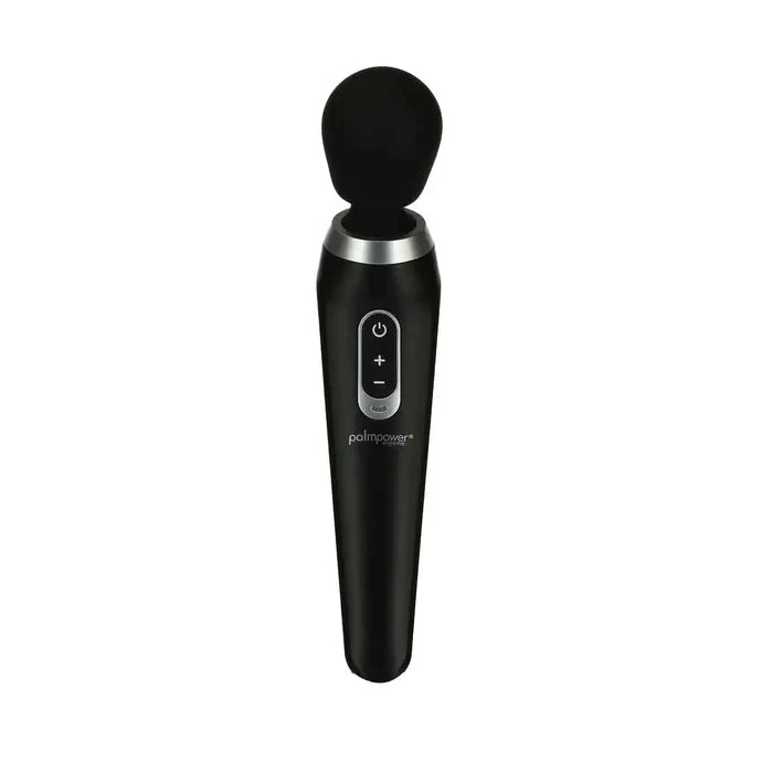 BMS PalmPower Extreme Rechargeable Wand Vibrator - Curved Handle & Flexible Head