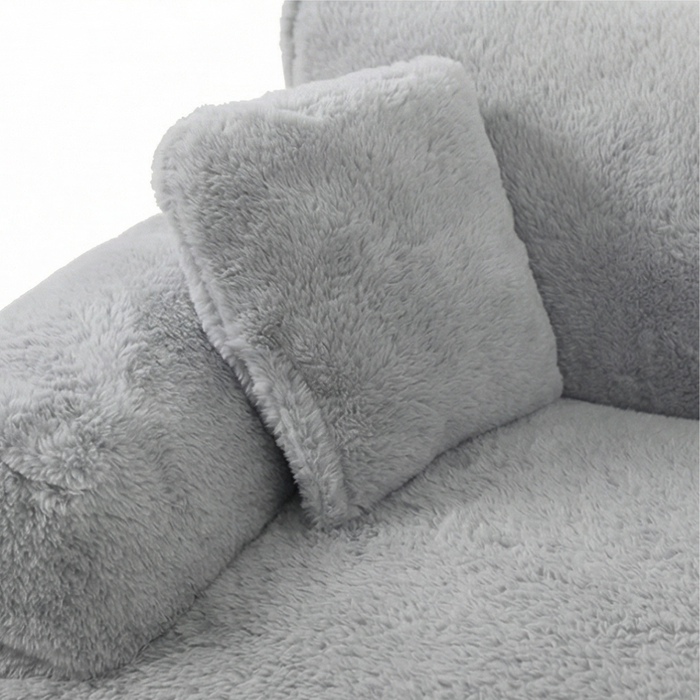Pawlura – Plush Pet Sofa with Washable Cover