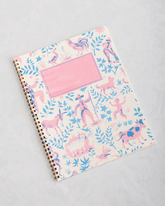 Pink and Blue - French Storybook Notebooks - Parcel - Printfresh