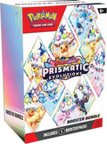 Pokémon Trading Card Game Prismatic Evolutions booster bundle packaging
