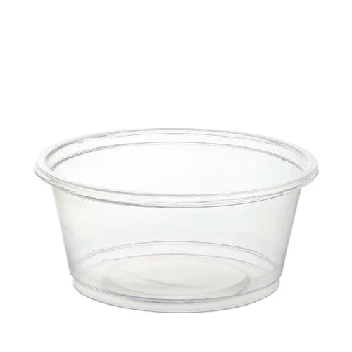 Portion Cup Clear (96mL/3.25oz), 2500 Count