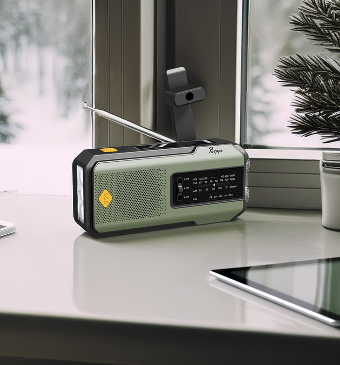 Preppi Solar Phone Charger & Emergency Radio