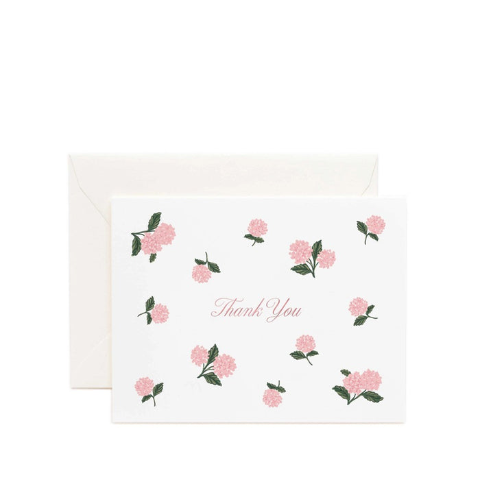 rifle-paper-pink-hydrangea-thank-you-card