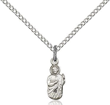 Saint Jude medal 02101, Sterling Silver