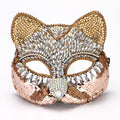 Sequin and Crystal Festival Mask