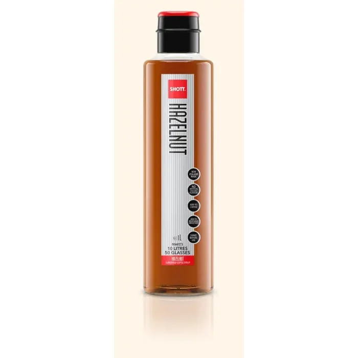 Shott Hazelnut Syrup 1 Lt - ALL