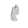 White statue figurine pin