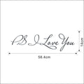 Sweet Sentiment Wall Decals