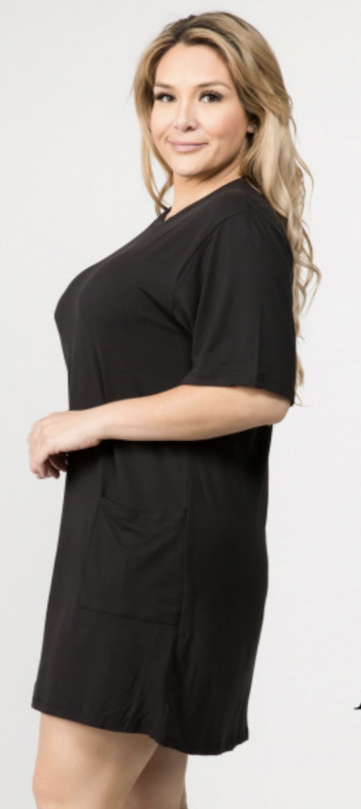 T-Shirt Dress with Pockets