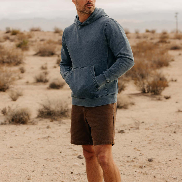 Taylor Stitch Washed Indigo Apres Hoodie