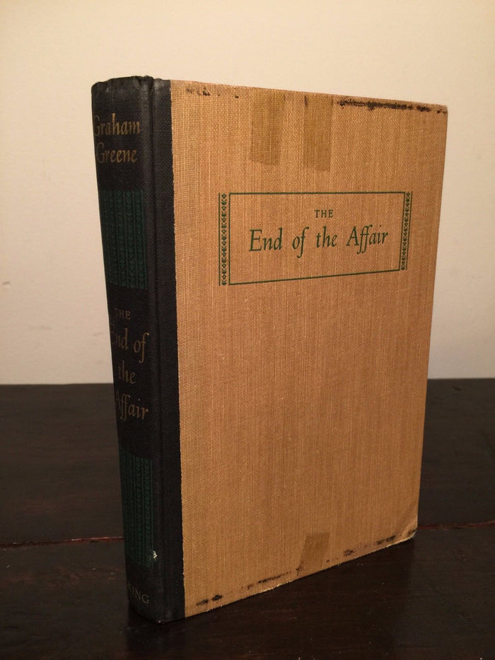 THE END OF THE AFFAIR by Graham Greene — First Ed., First Printing 1951 HC/DJ
