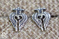The Sterling Silver Angel Wing Studs - Deadwood South Boutique & Company LLC