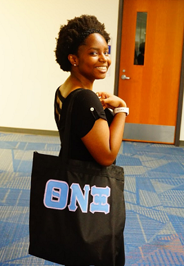 Theta Nu Xi Greek Tote Bag