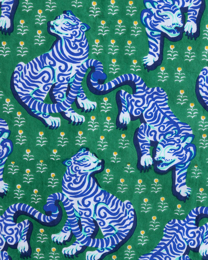 Tiger Queen - Weekend Bag with Pouch - Jade - Printfresh