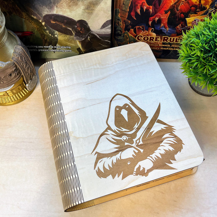 TTRPG Character Book: Humanoid Raven