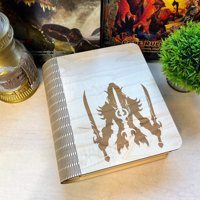 TTRPG Character Book Orc Blood Warrior