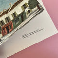 Vintage 1953 Utrillo “Bistros in a Suburb” Art Print