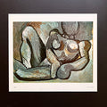 Vintage 1961 Pablo Picasso Abstract Nude Art Print