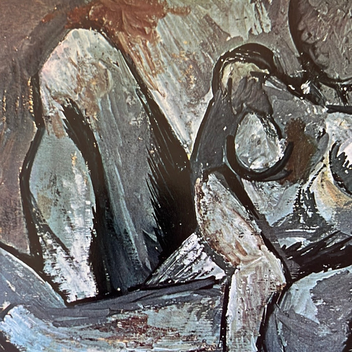 Vintage 1961 Pablo Picasso Abstract Nude Art Print