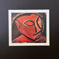 Vintage 1961 Pablo Picasso African Mask Art Print
