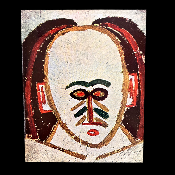 Vintage 1961 Pablo Picasso African Mask Art Print