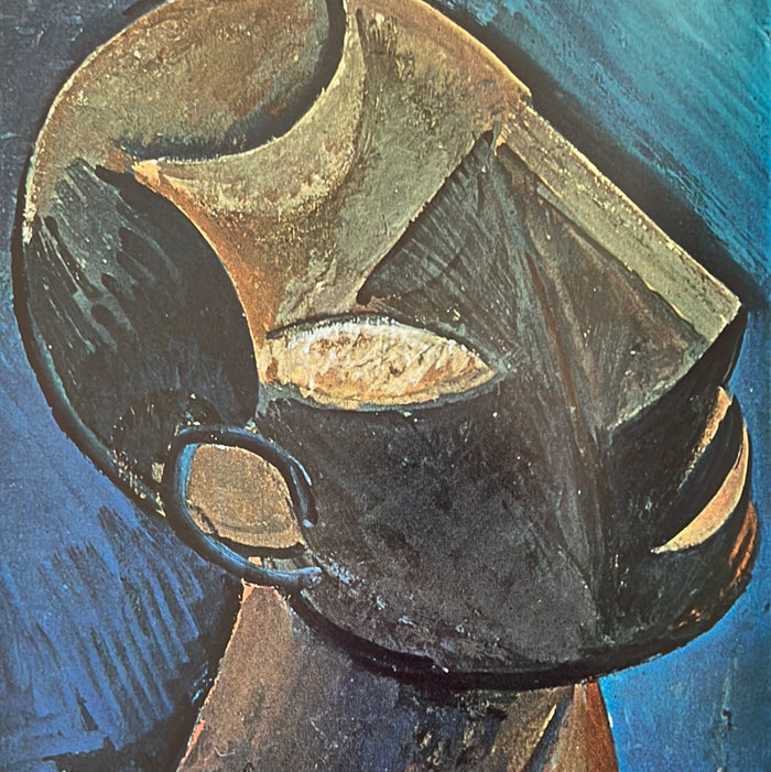 Vintage 1961 Pablo Picasso Portrait of a Man Cubist Art Print