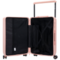 Walizka kabinowa Wings ABS+ 20" Customized SOFT PINK DOG customized