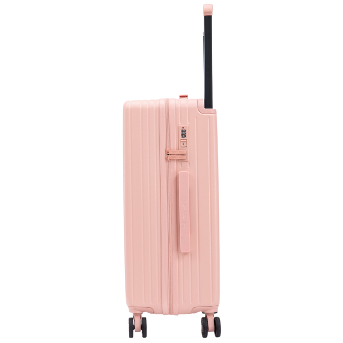 Walizka kabinowa Wings ABS+ 20" Customized SOFT PINK DOG customized