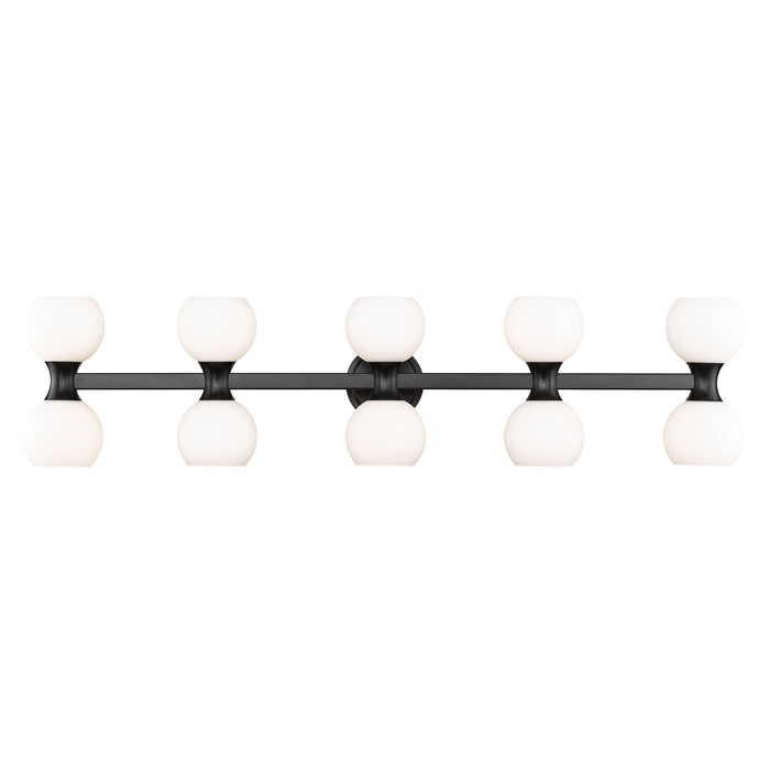 Z-Lite Artemis Matte Black 10 Light Vanity 494-10V-MB - Bath & Vanity