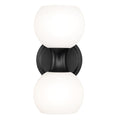 Z-Lite Artemis Matte Black 2 Light Wall Sconce 494-2S-MB - Wall Sconces