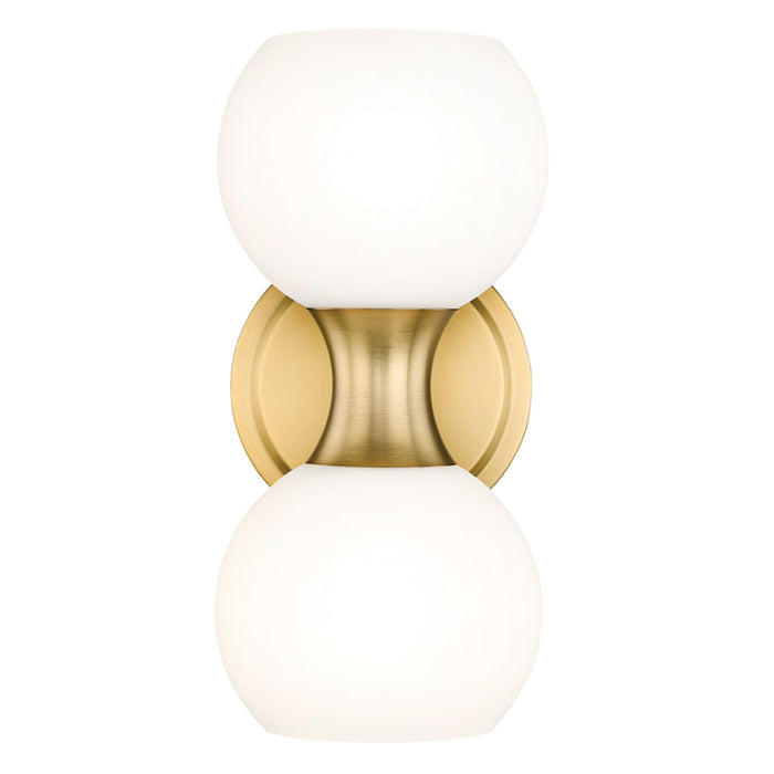 Z-Lite Artemis Modern Gold 2 Light Wall Sconce 494-2S-MGLD - Wall Sconces