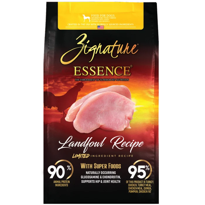 Zignature Essence LIR Landfowl Recipe Dry Dog Food
